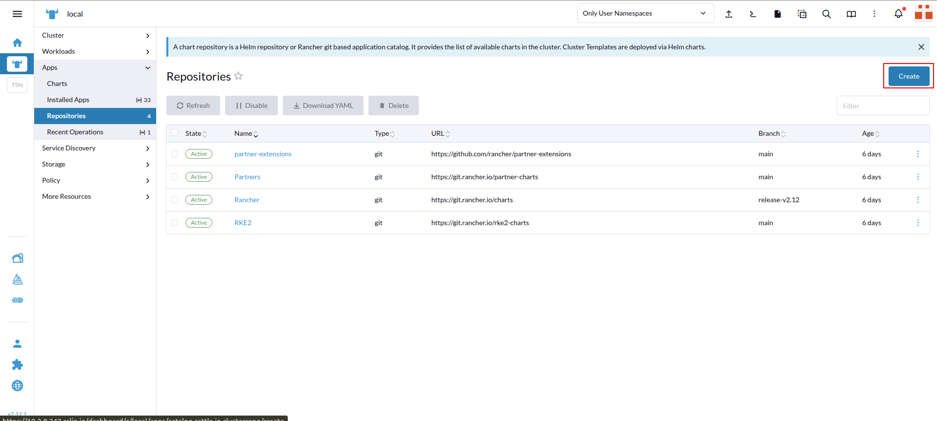 Create Repo
